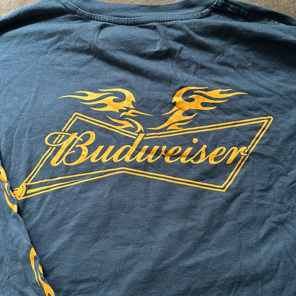 Long Sleeve Men’s PacSun Budweiser shirt - Picture 7 of 7